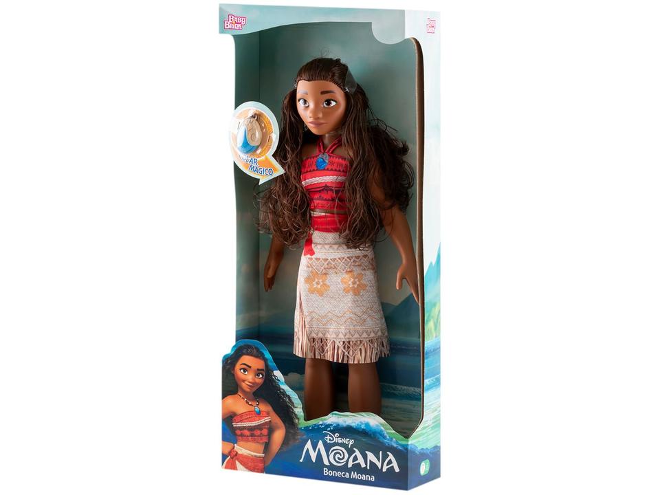 Boneca Disney Moana com Acessórios Baby Brink - 6