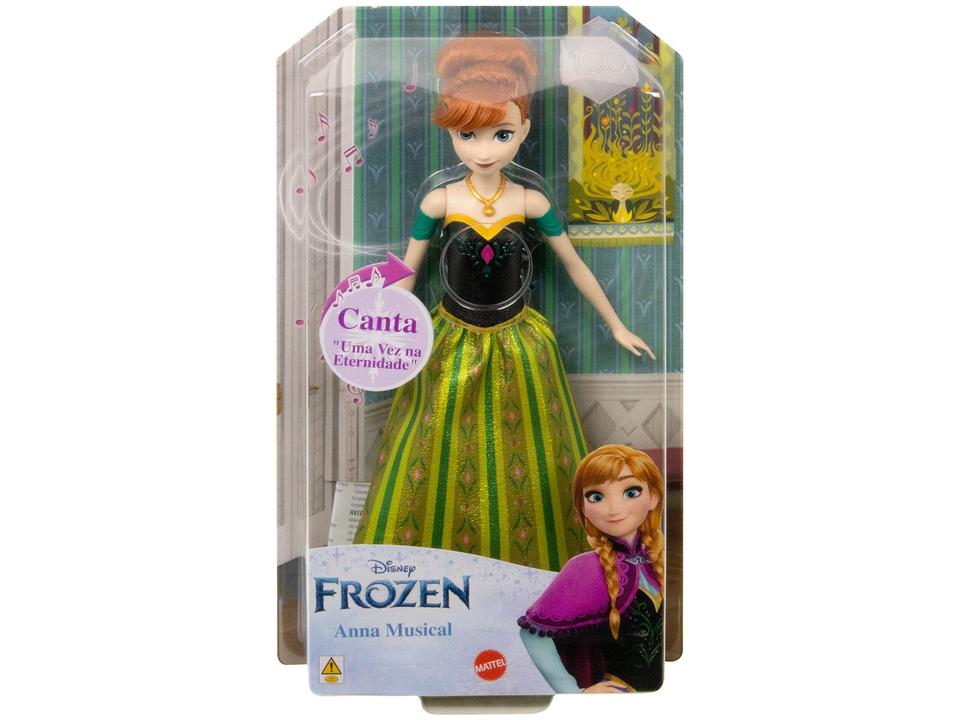 Boneca Disney Princesa Anna Música Mágica - 5