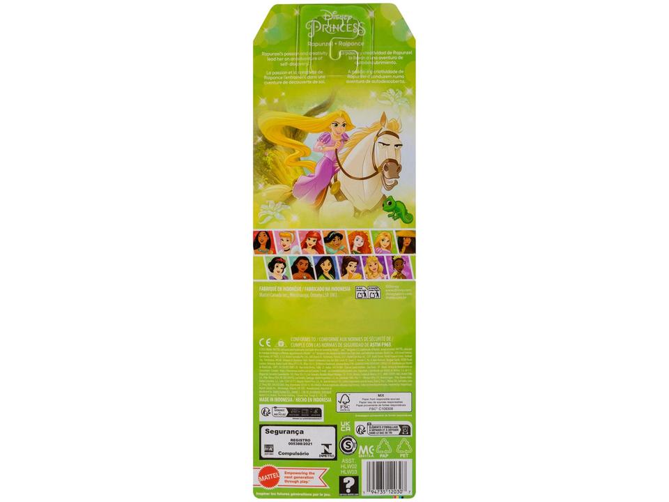 Boneca Disney Princesa Rapunzel Mattel - 4