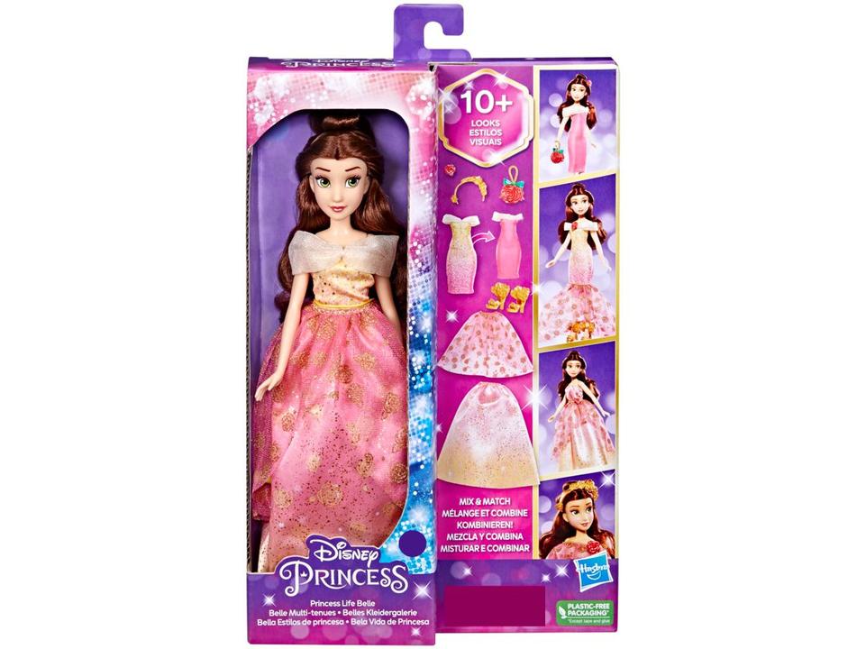 Boneca Disney Princess Bela Vida de Princesa - 7