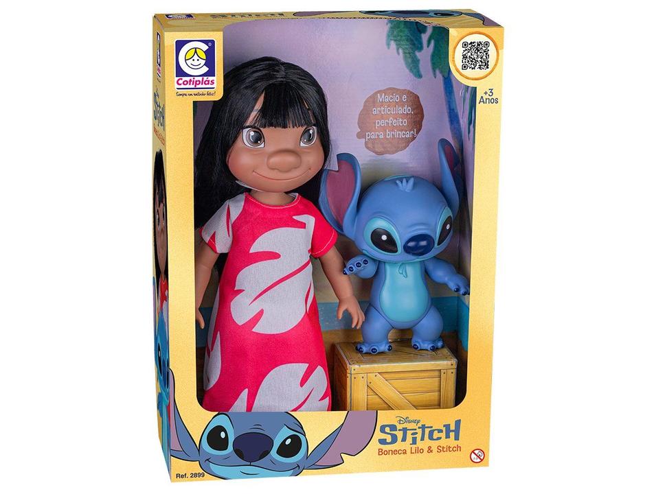 Boneca Disney Stitch Lilo 2 Unidades - 3