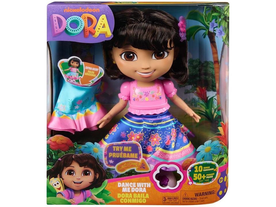 Boneca Dora A Aventureira Baila Comigo Emite Som - 9