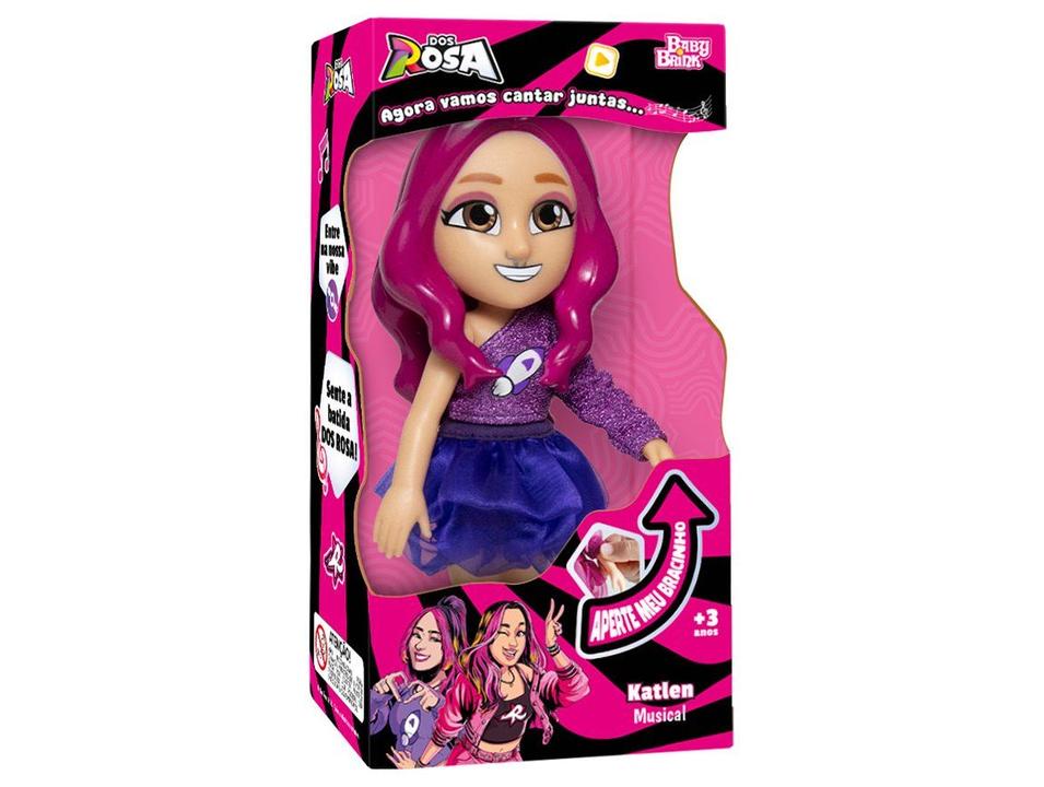 Boneca Dos Rosa Katlen Baby Brink - 4