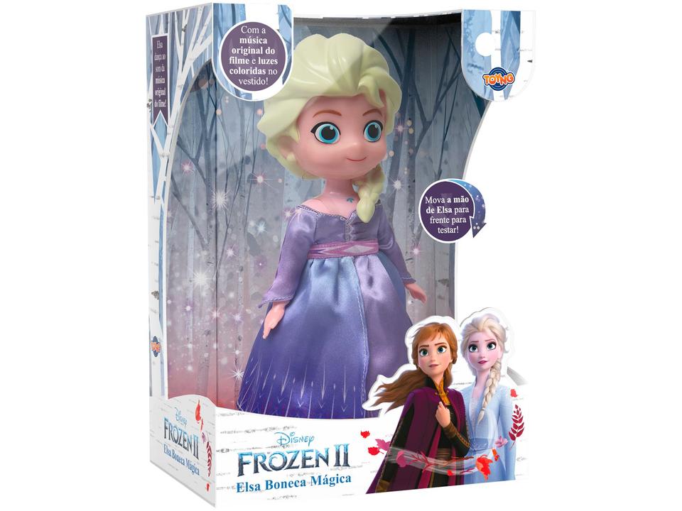 Boneca Elsa Boneca Mágica Frozen 2 - Dançarina Toyng - 4