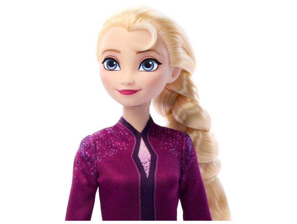 Boneca Elsa Frozen Disney com Bebê Urso Polar Mattel - 3