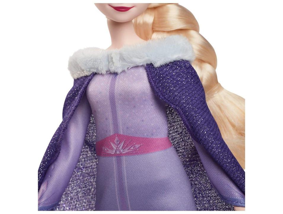 Boneca Elsa Frozen Disney Vestido de Baile Real Mattel - 4
