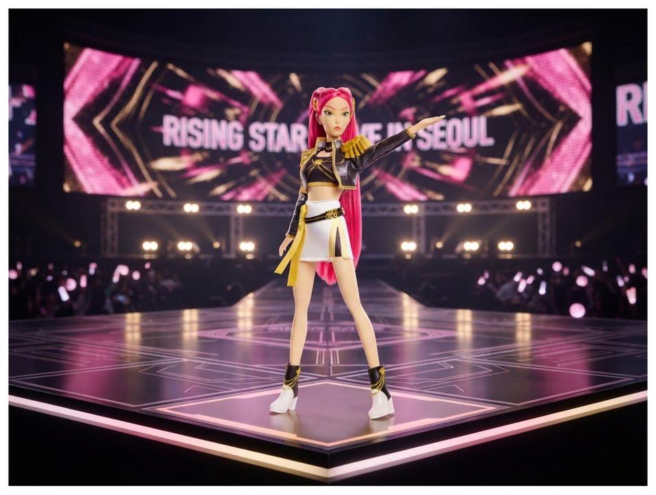 Boneca Guerreiras do K-Pop Mira Golden - 1
