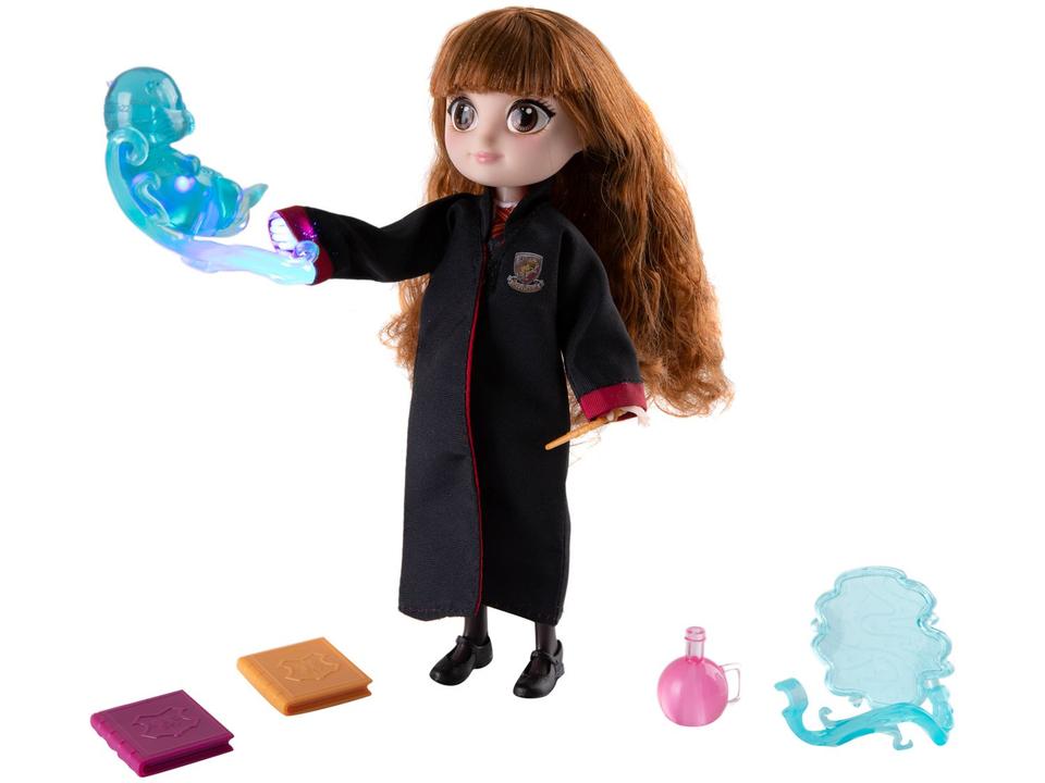 Boneca Harry Potter Hermione com Patrono e Luz