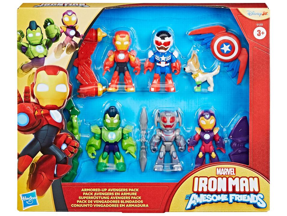 Boneca Iron Man and his Awesome Friends Conjunto - 8