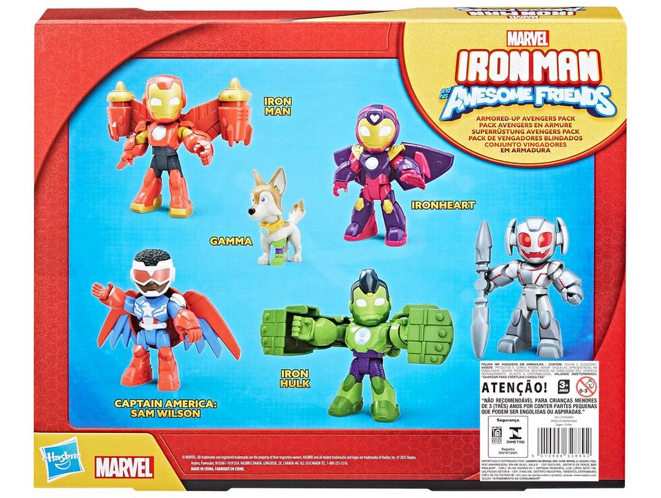 Boneca Iron Man and his Awesome Friends Conjunto - 9
