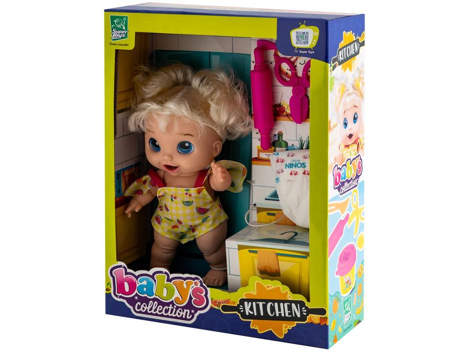 Boneca Kitchen Babys Collection Papinha Massinha - 7