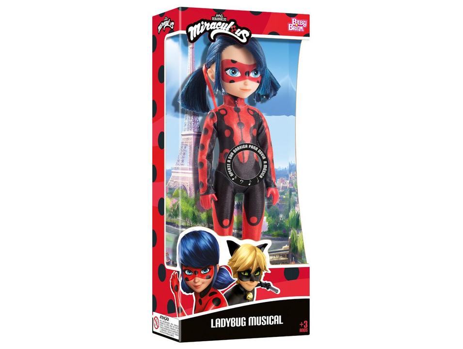 Boneca Ladybug Miraculous Baby Brink - 1