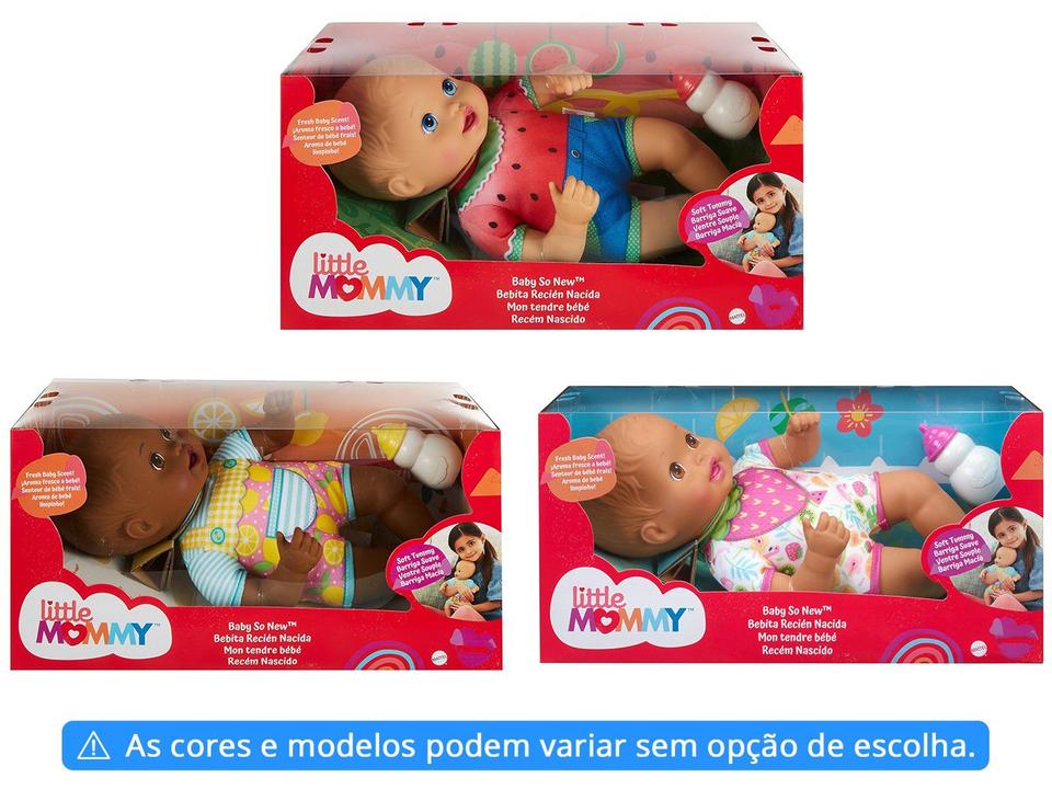 Boneca Little Mommy Recém-Nascido com Acessórios - 1