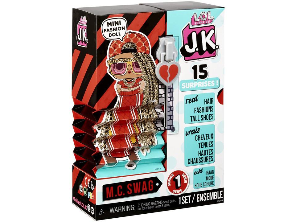 Boneca LOL Surprise J.K. MC Swag - 4