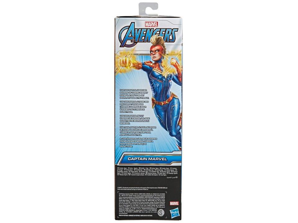 Boneca Marvel Titan Hero Series Capitã Marvel - 5