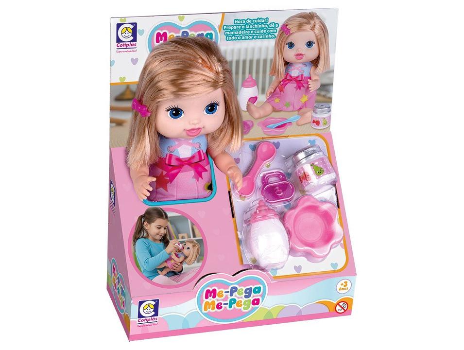 Boneca Me-Pega Me-Pega com Acessórios - 4