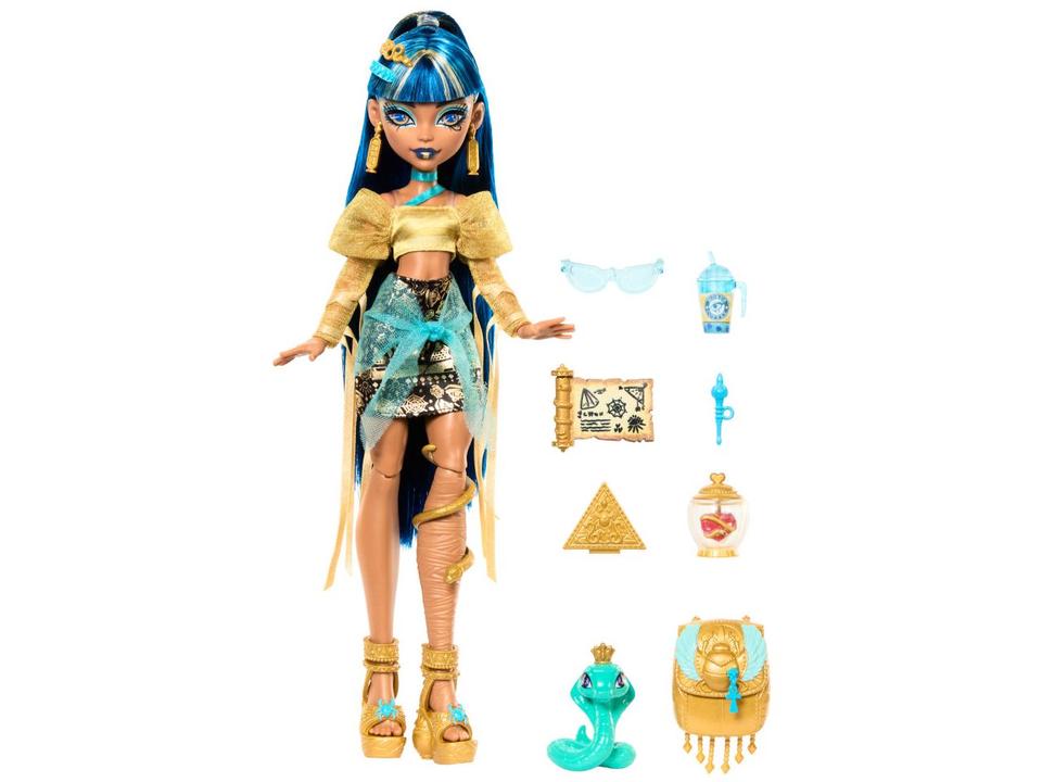 Boneca Monster High Cleo De Nile com Acessórios - 1