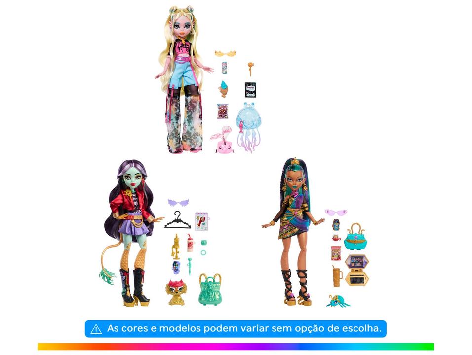 Boneca Monster High com Acessórios Mattel - 1