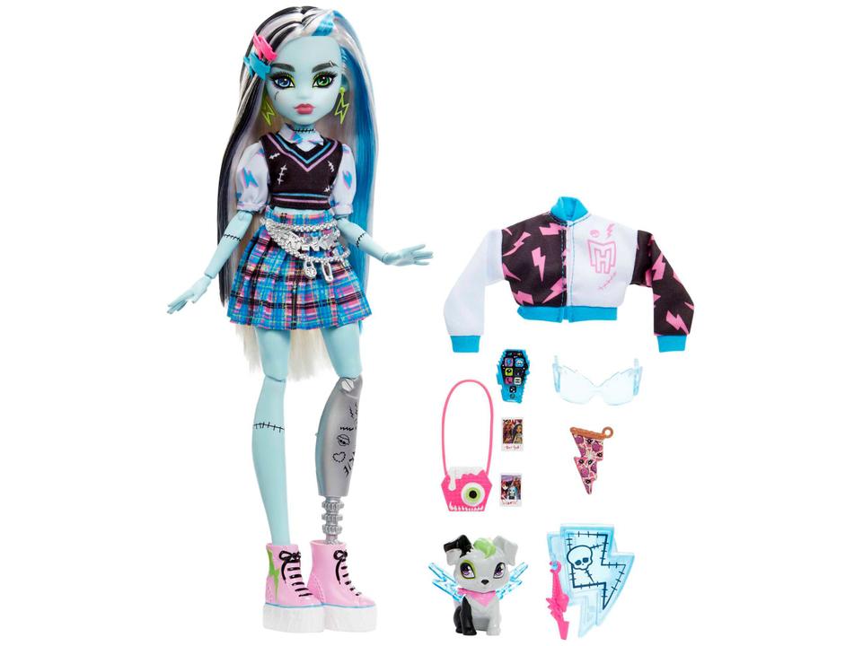 Boneca Monster High Frankie Stein com Acessórios - Mattel - 1