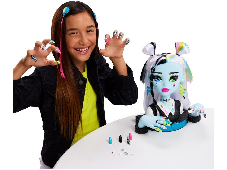 Boneca Monster High Frankie Stein Penteados - 1