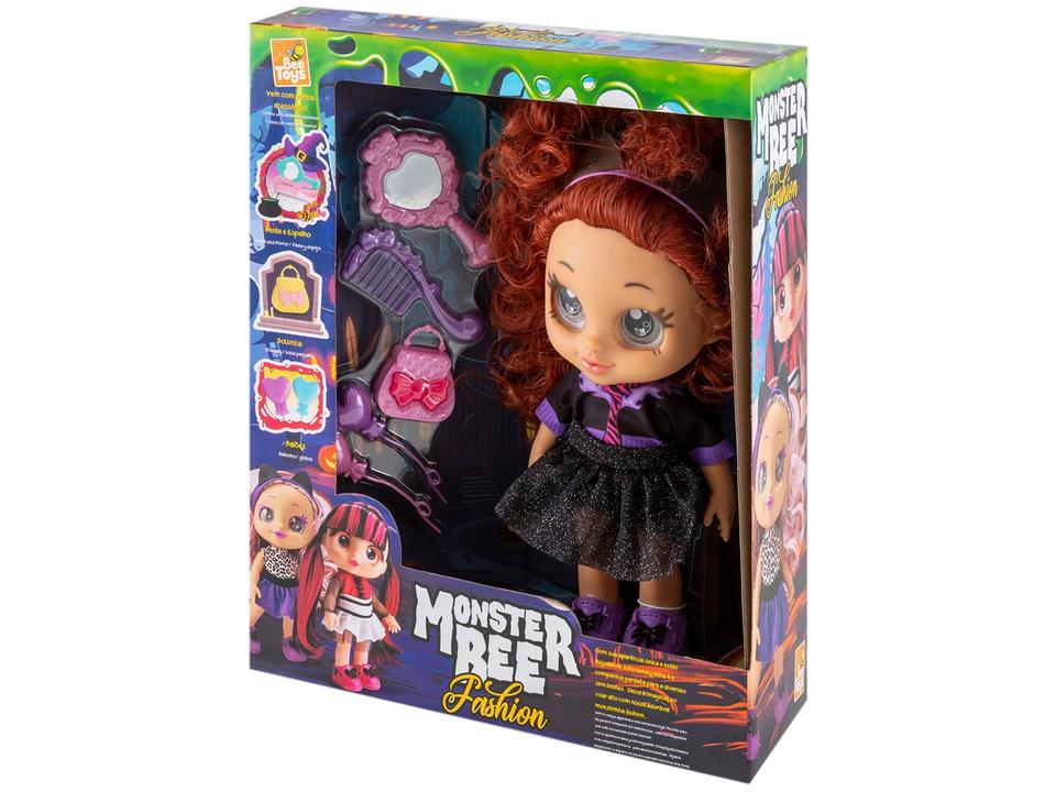 Boneca Monstrinhas Monster Bee Fashion Lobinha - 5