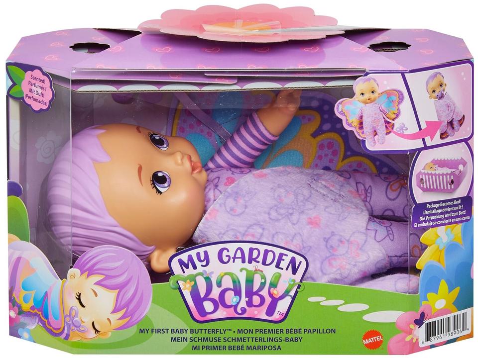 Boneca My Garden Baby Borboleta Asas Boa Noite - 18