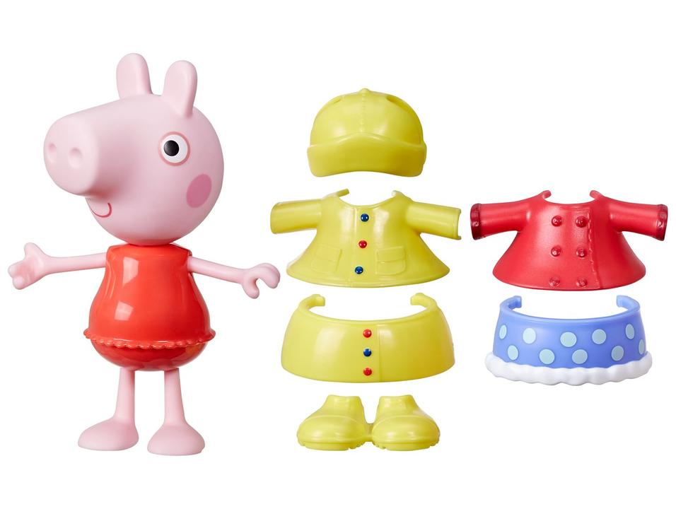 Boneca Peppa Pig Estilos Divertidos com Acessórios - 2