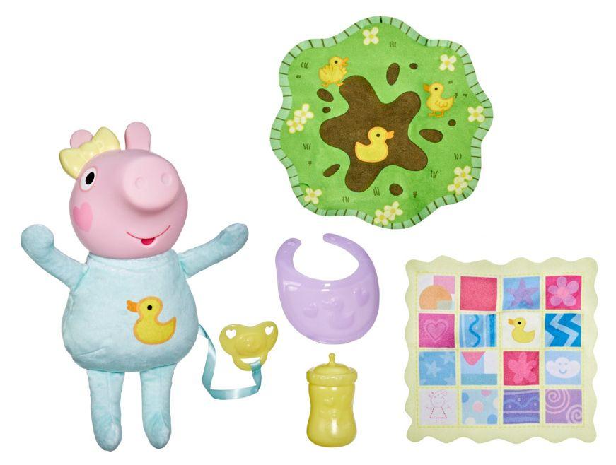 Boneca Peppa Pig Evie Quer Colinho com Mamadeira e - 1