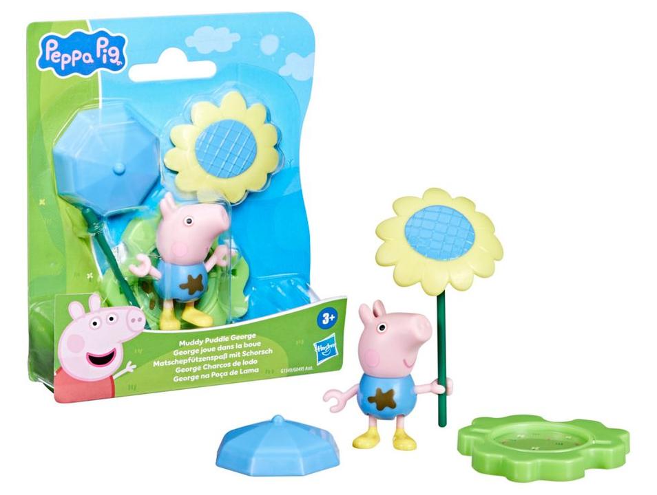 Boneca Peppa Pig Peppa na Poça de Lama - 3