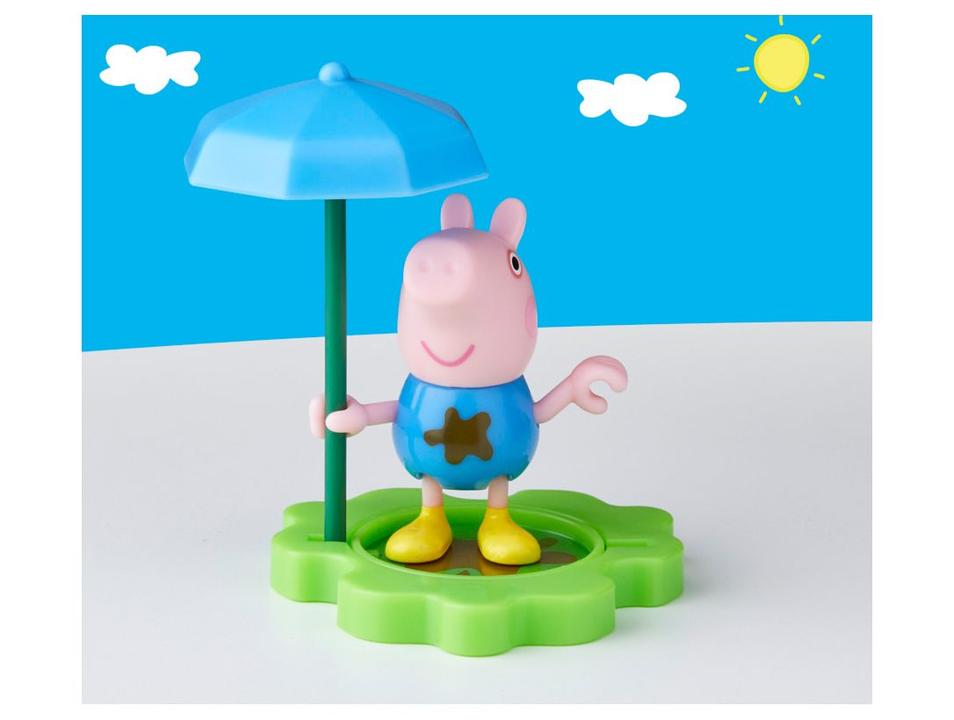 Boneca Peppa Pig Peppa na Poça de Lama - 11
