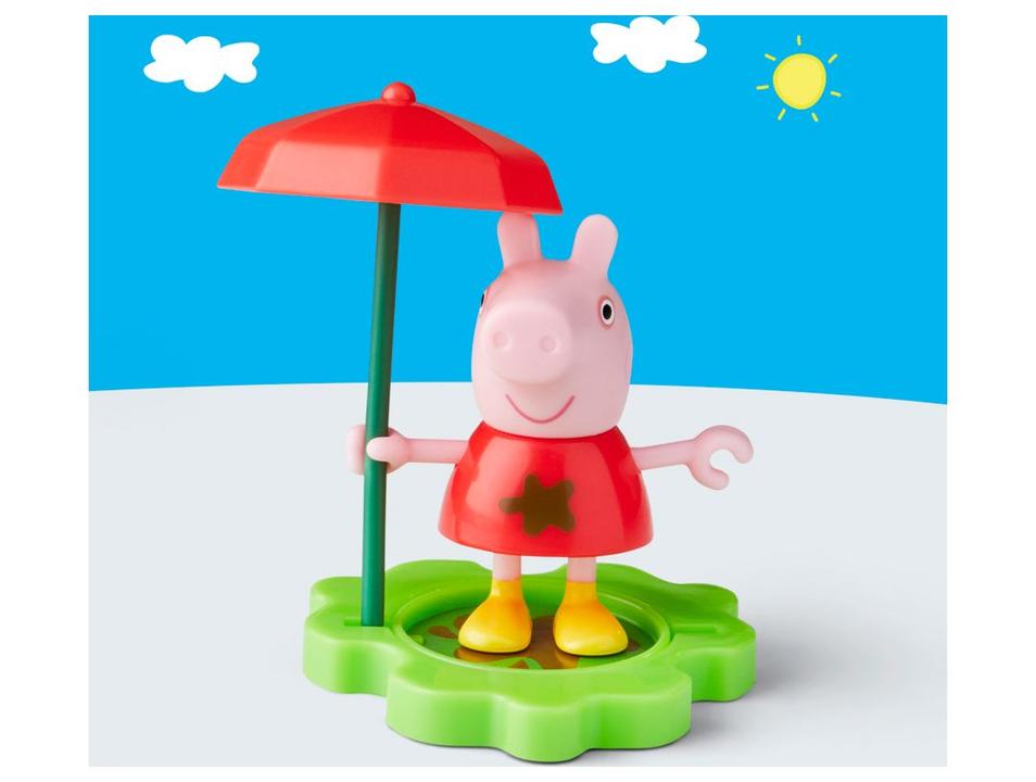 Boneca Peppa Pig Peppa na Poça de Lama - 7