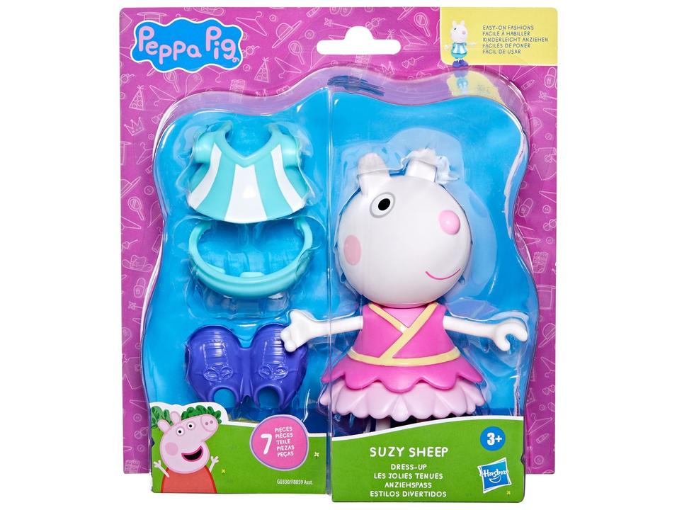 Boneca Peppa Pig Suzy Sheep: Estilos Divertidos - 7
