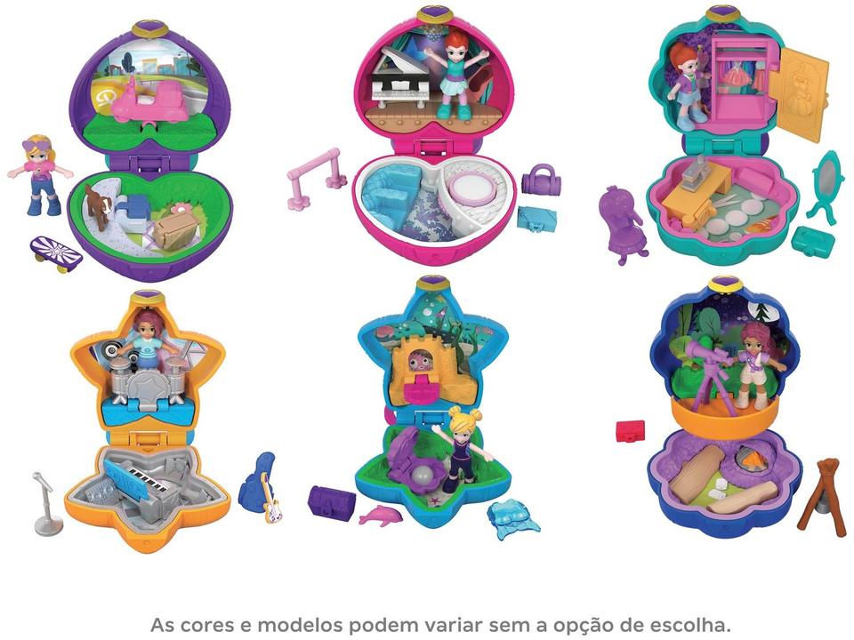 Boneca Polly Pocket Ativa com Acessórios - 1