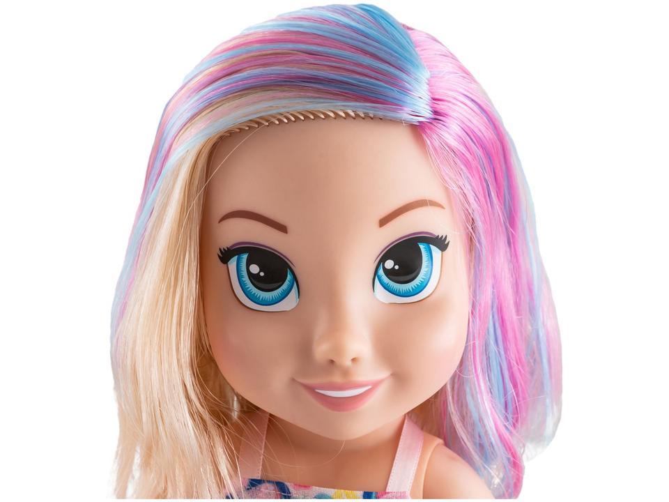 Boneca Rainbow Charmosa Lavatório com Acessórios - 4