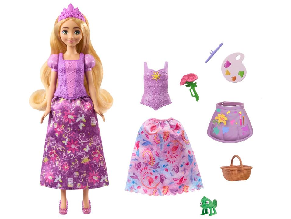 Boneca Rapunzel Mudança de Vestido Disney Princess - 2