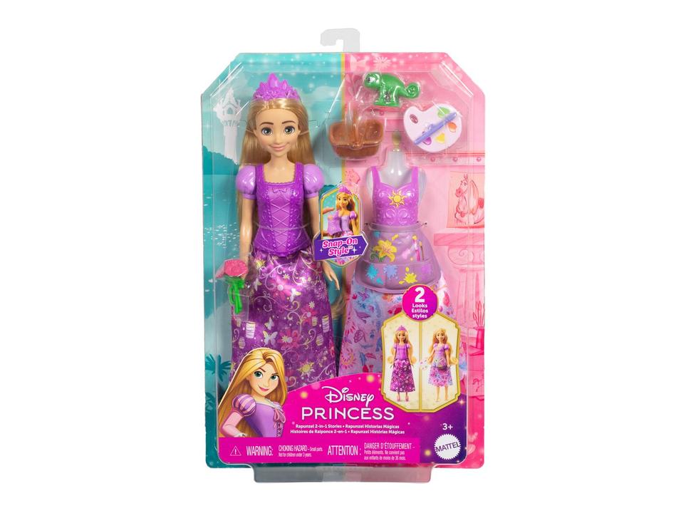 Boneca Rapunzel Mudança de Vestido Disney Princess - 5