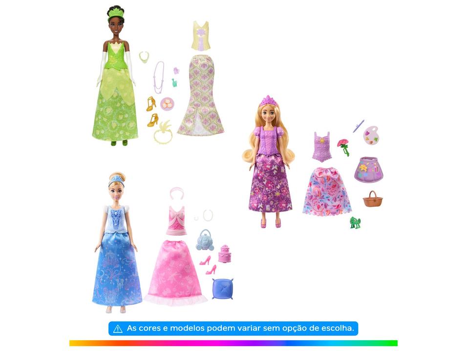 Boneca Rapunzel Mudança de Vestido Disney Princess - 1