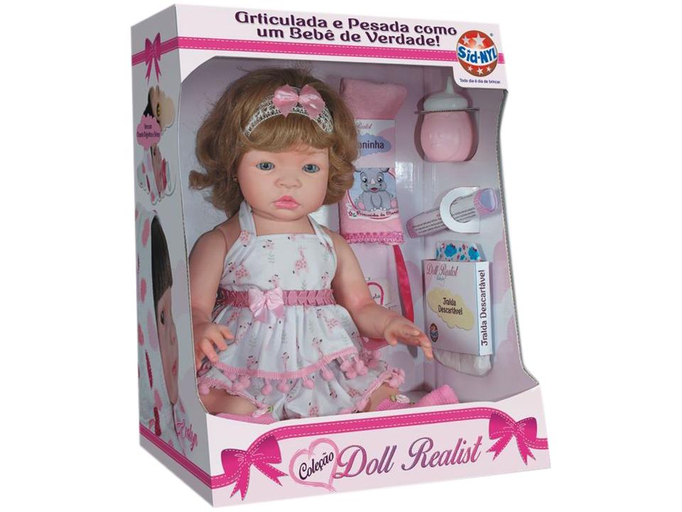 Boneca Reborn Doll Realist Kayla com Acessórios - 7