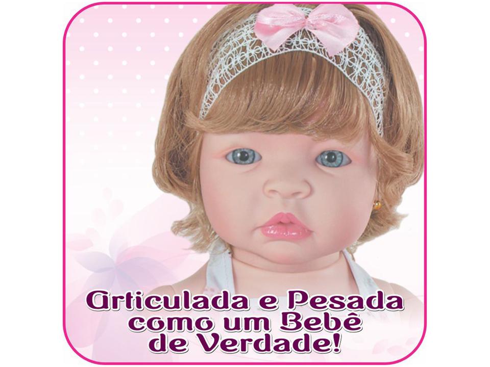 Boneca Reborn Doll Realist Kayla com Acessórios - 5