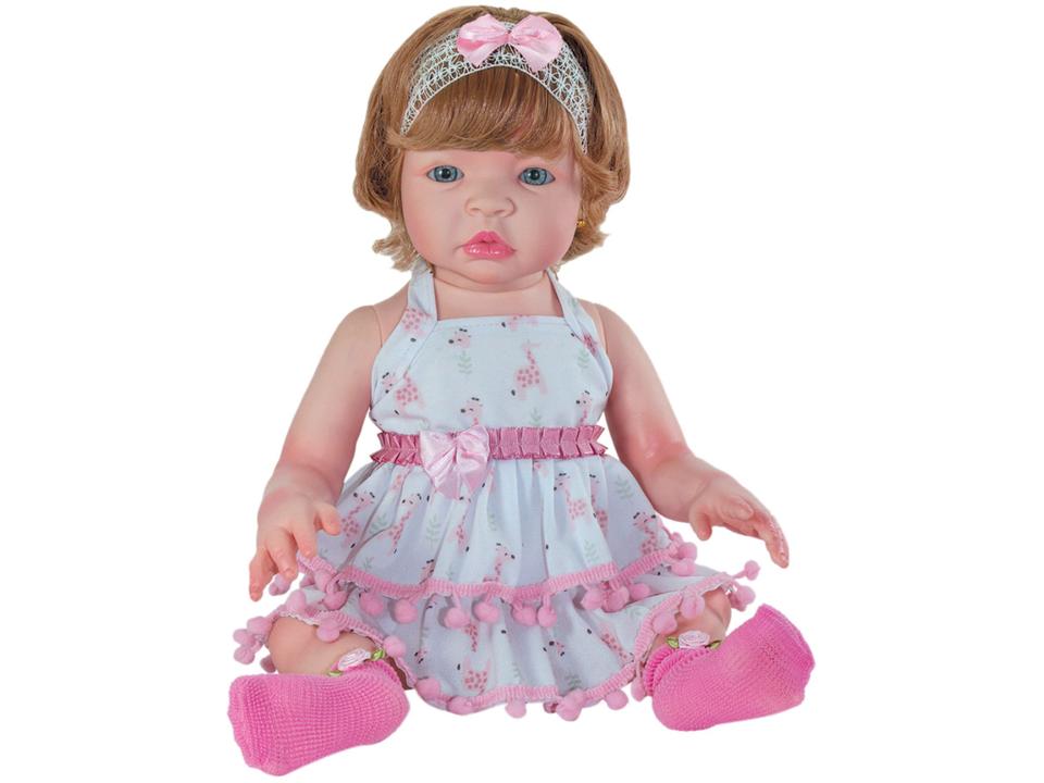 Boneca Reborn Doll Realist Kayla com Acessórios - 1