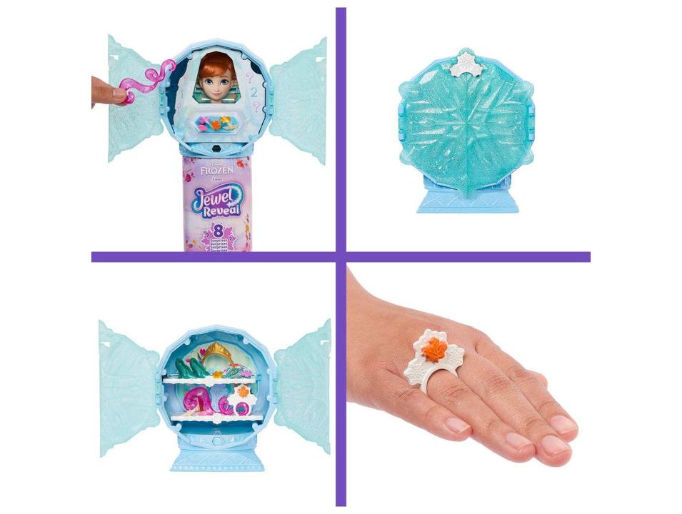 Boneca Reveal Anna Frozen Disney Revelação Mattel - 2