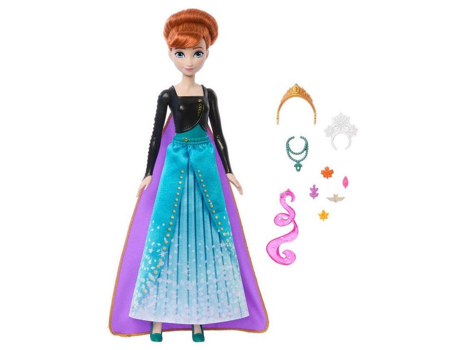 Boneca Reveal Anna Frozen Disney Revelação Mattel - 4