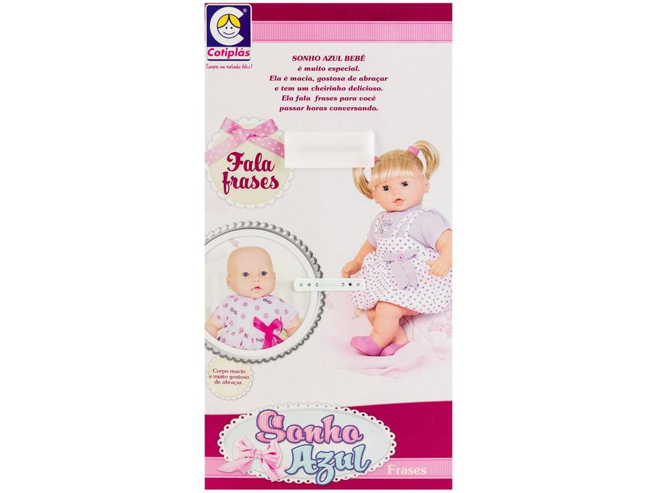Boneca Sonho Azul que Fala com Acessórios - 9