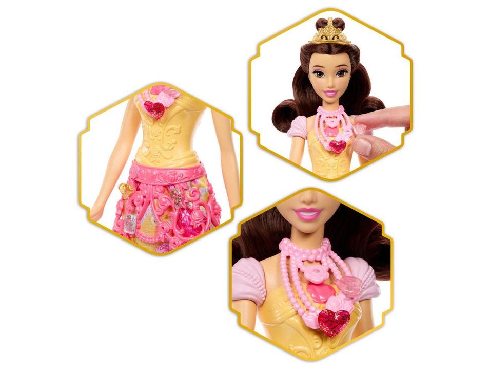 Boneca Surpresa Bela Jewel Reveal Com Joias - 3