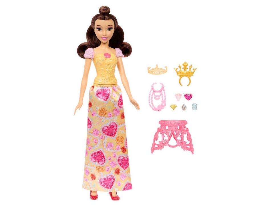 Boneca Surpresa Bela Jewel Reveal Com Joias - 4