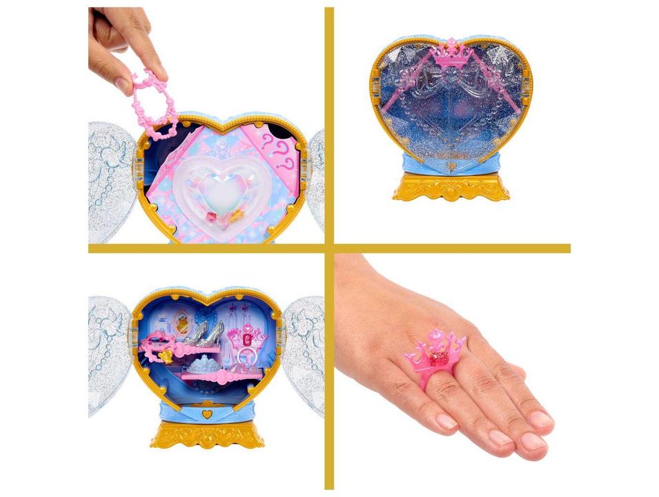 Boneca Surpresa Cinderela Jewel Reveal Com Joias - 2