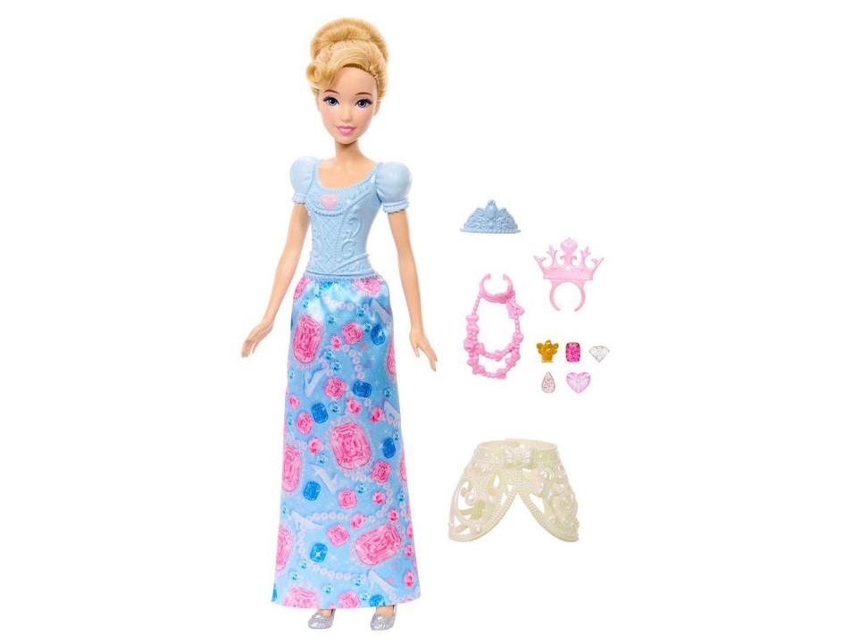 Boneca Surpresa Cinderela Jewel Reveal Com Joias - 4