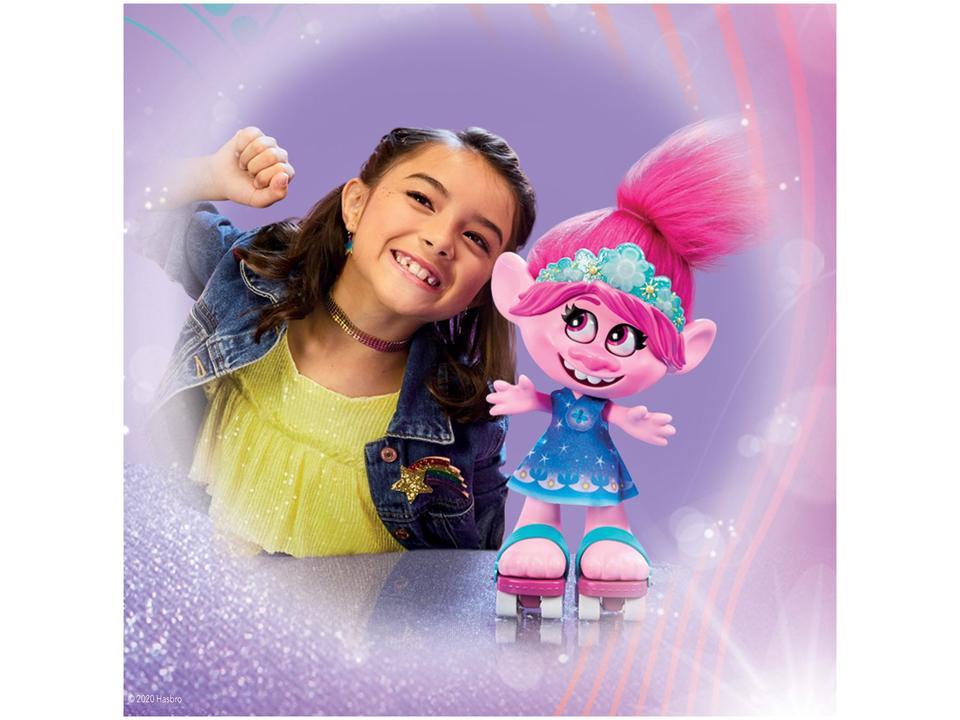 Boneca Trolls Dancing Hair Poppy 31cm - 1