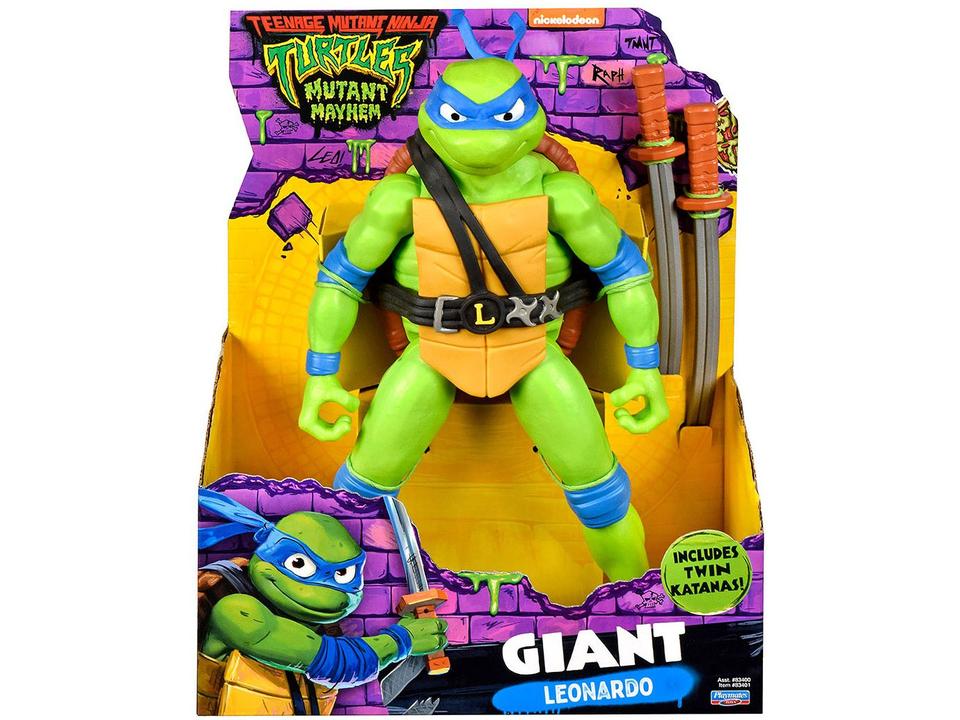 Boneco As Tartarugas Ninja Caos Mutante 34cm - 4