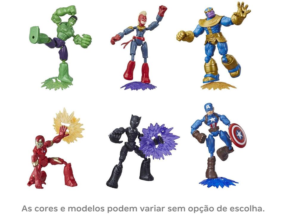Boneco Avengers Bend and Flex Hasbro - 1